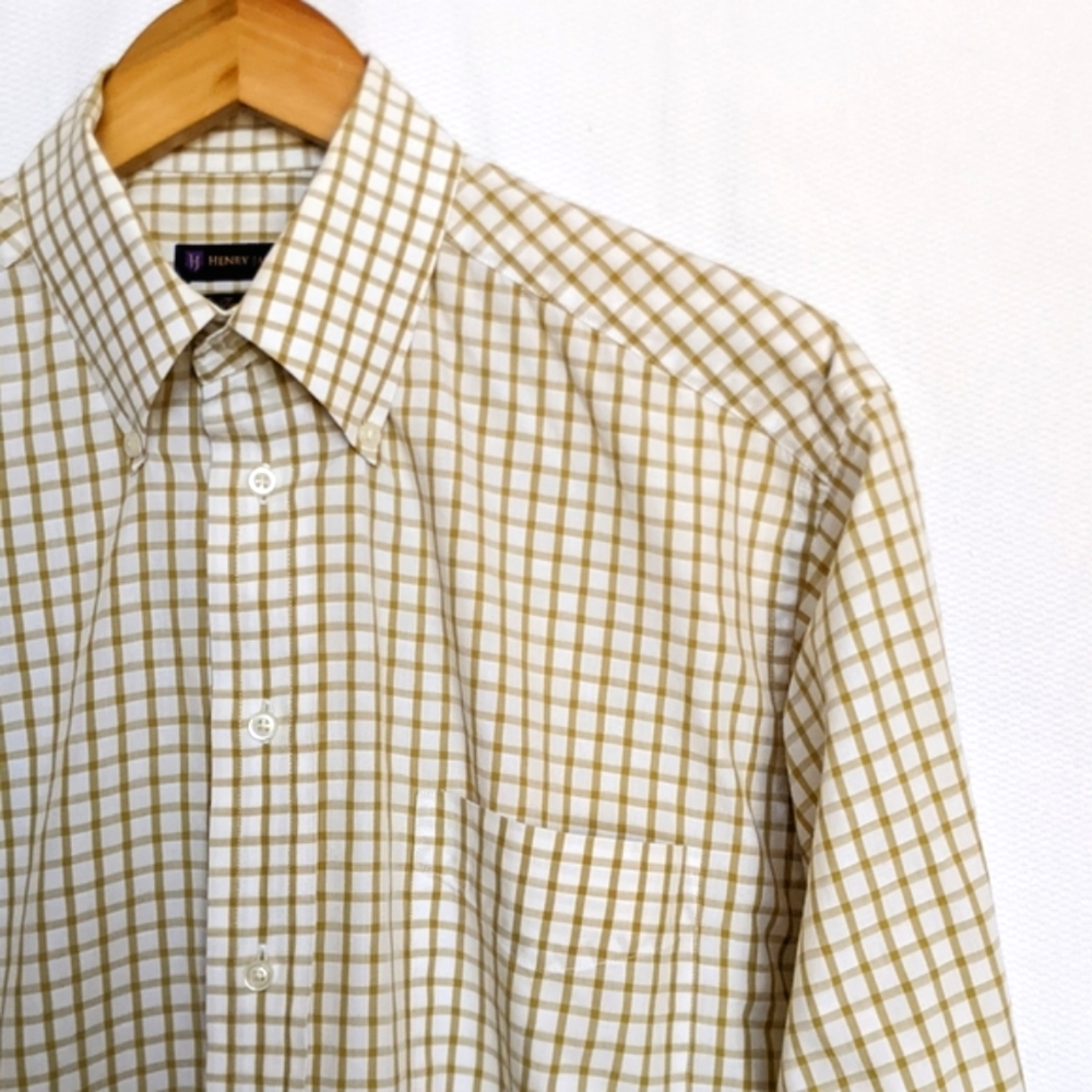 Henry Jacobson Long Sleeve Button Down Shirt